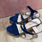 Sandales bleu JB Martin T.39