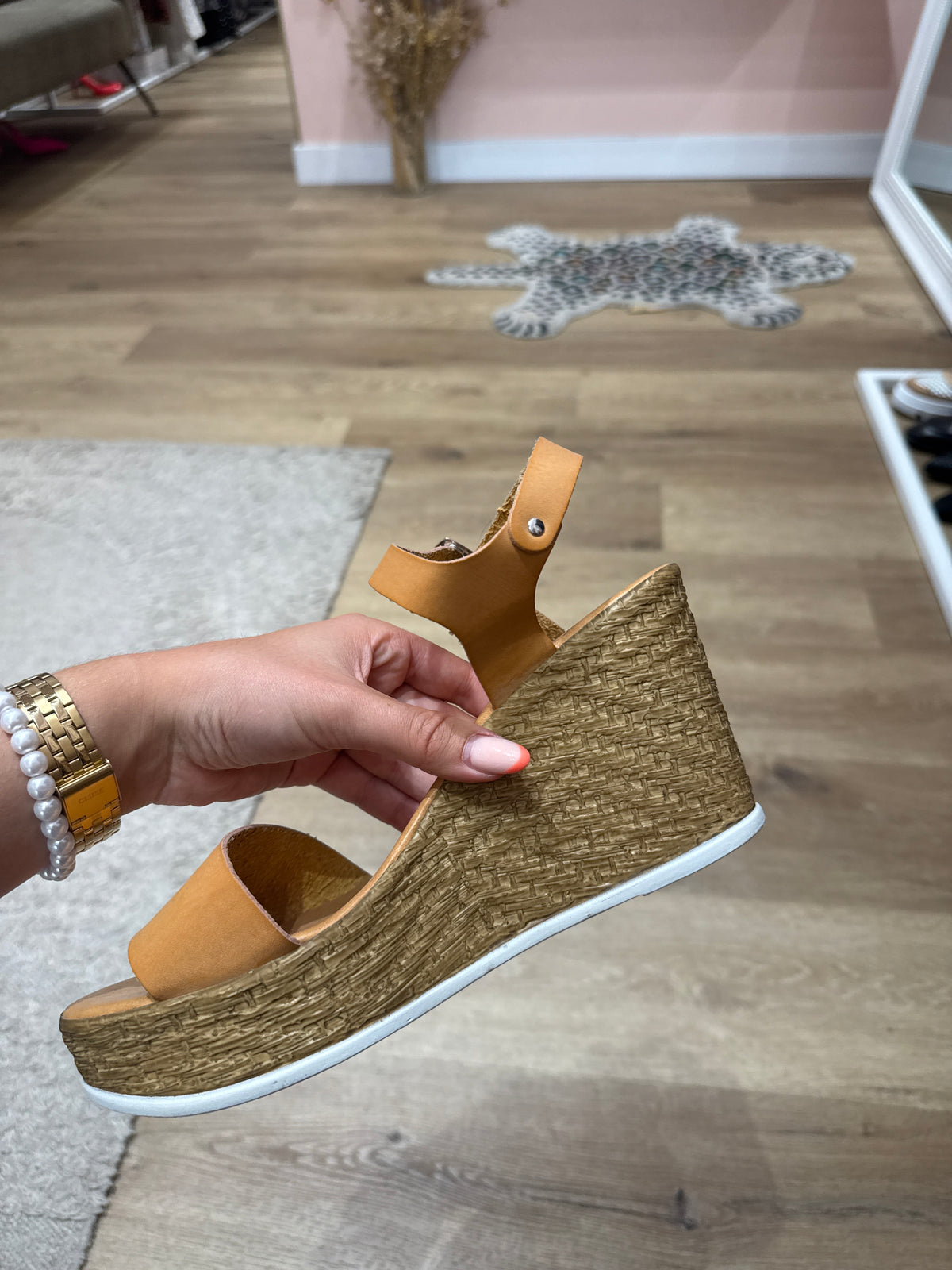 Sandales Le Spritzz camel T.39