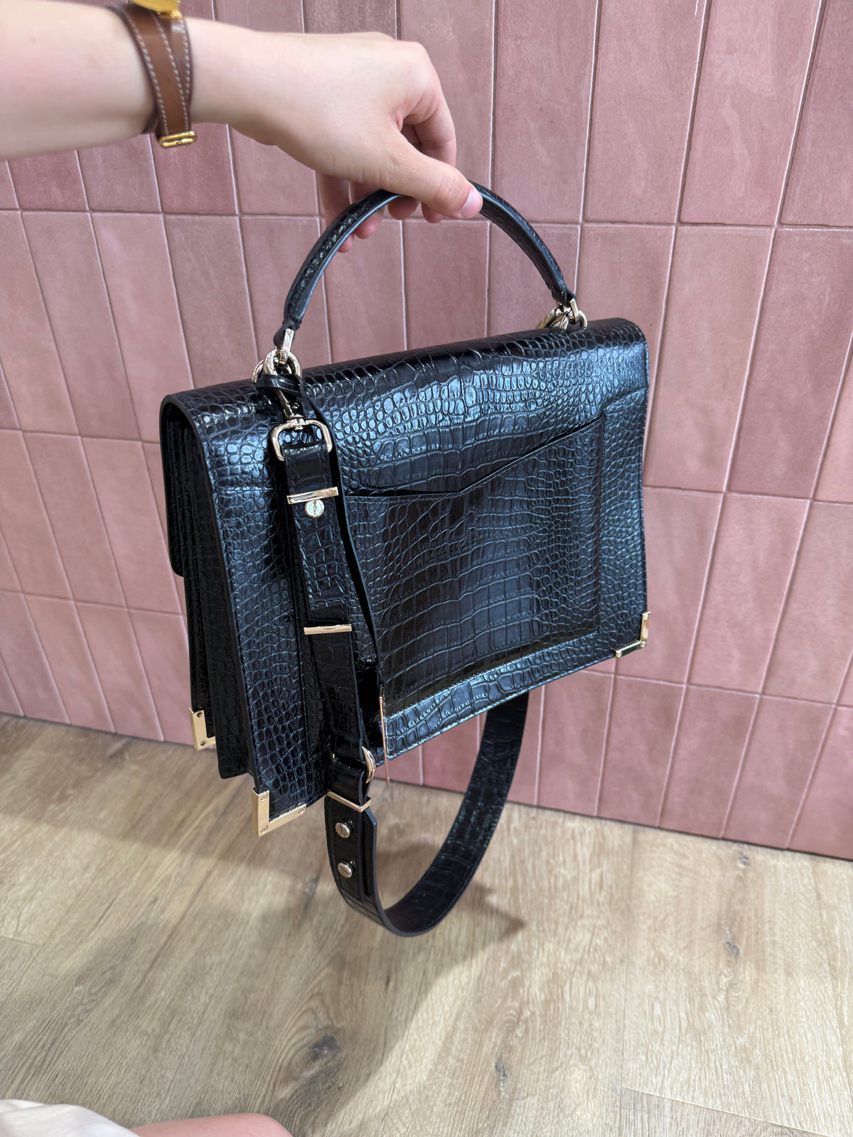 Sac the Kooples cuir grand format
