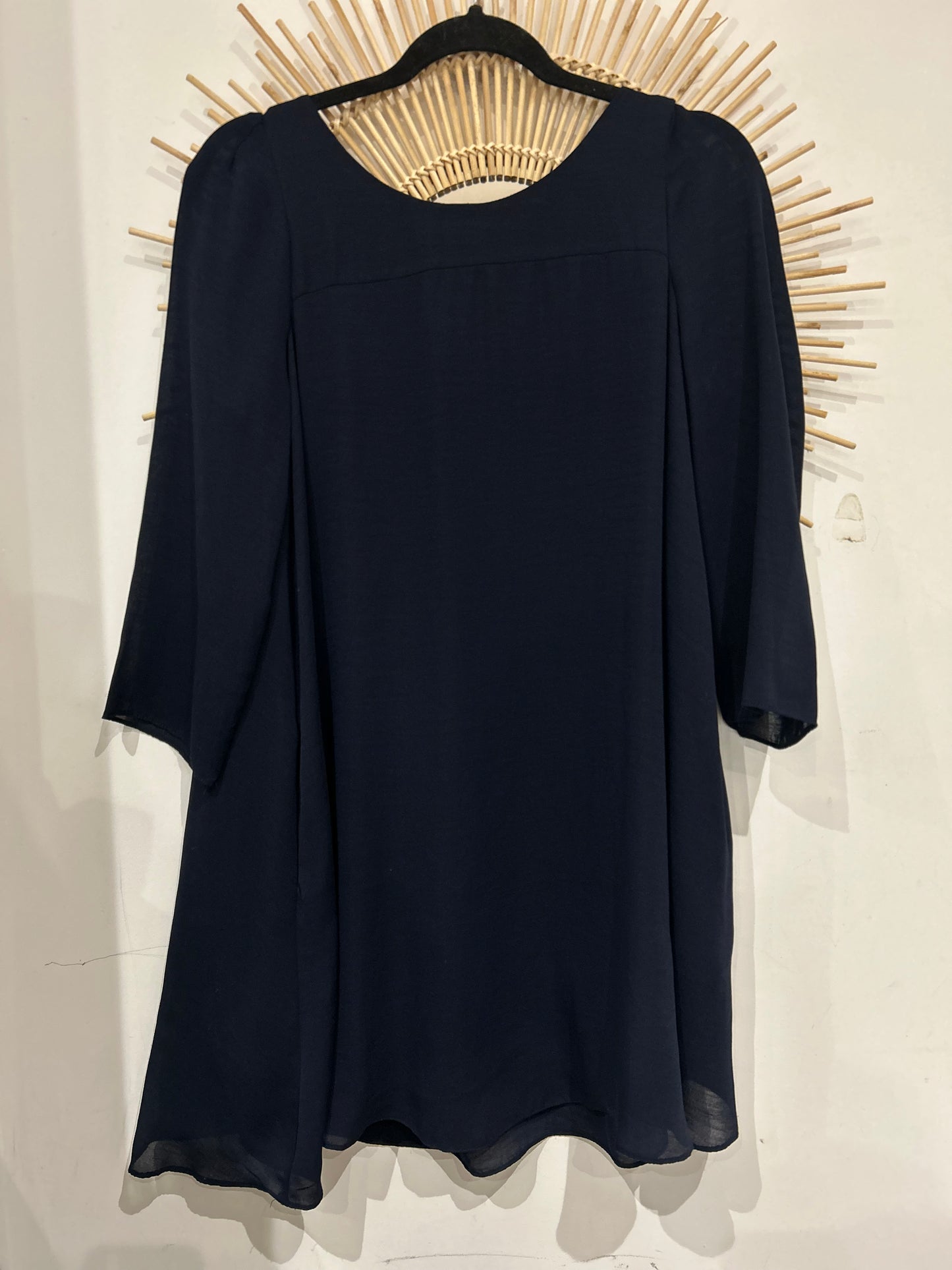 Robe bleu marine Zara Taille L