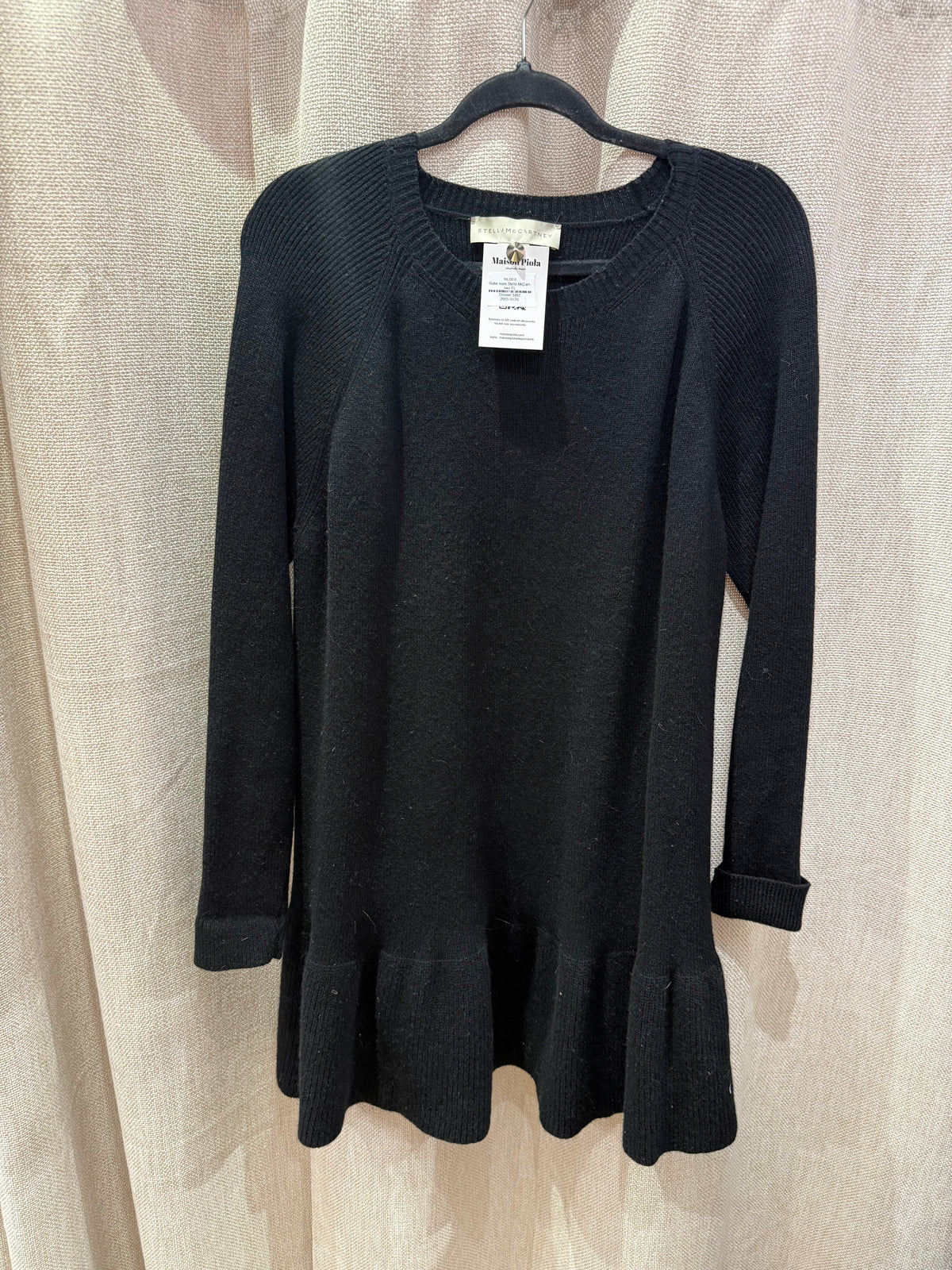 Robe noire Stella McCartney T.L