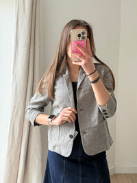Blazer Acoté Noir et blanc T.M