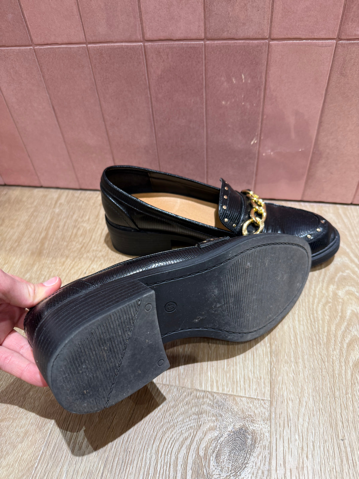 Texto mocassins noir T.40