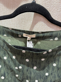 Bellerose Verte et pois T.L - Blouse 20/09