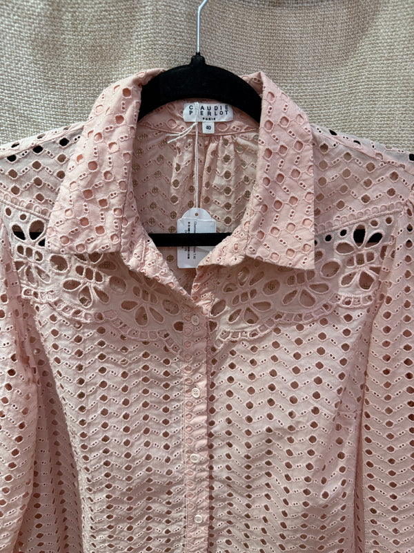 Chemise Claudie Rose T.40 14/06