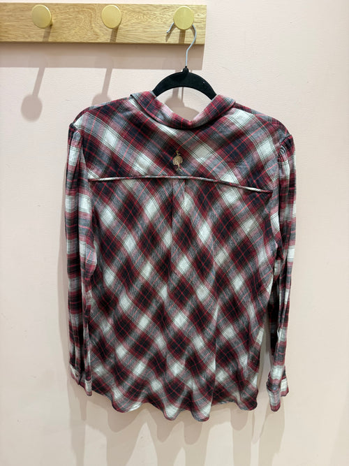 One Step - Chemise carreaux rouges - carreaux rouges - 44