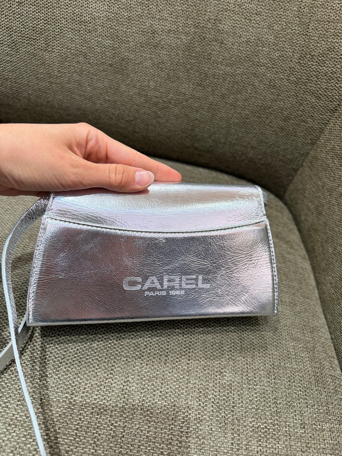 Sac Carel Argenté cuir 18/09
