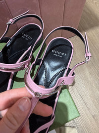 Sandales 40 Gucci roses