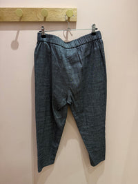 One Step - Pantalon gris chiné - T.40