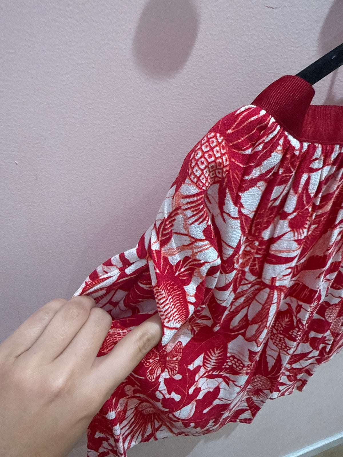 American Vintage Jupe Rouge et blanc T.38