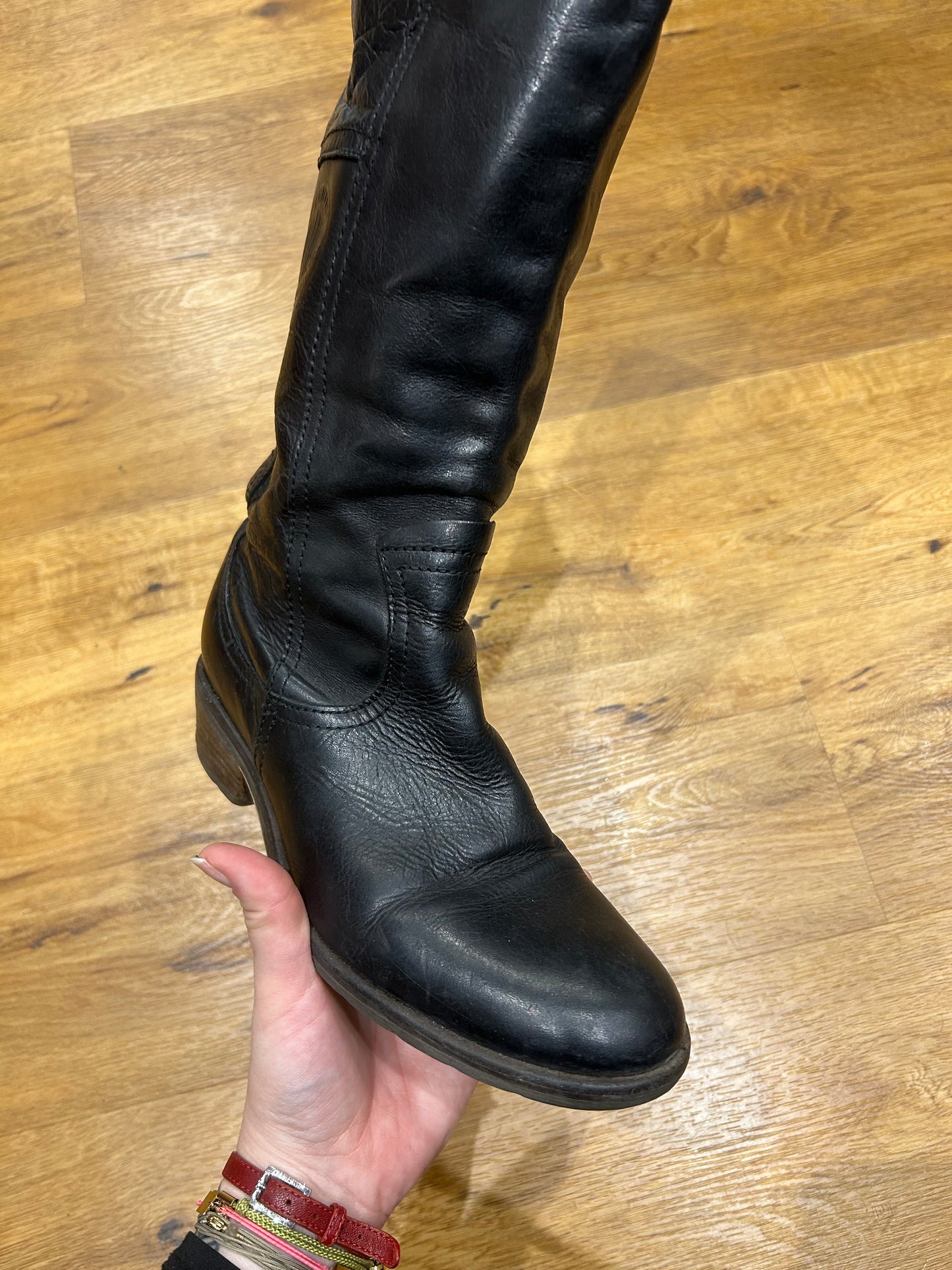 Bottes Palladium en cuir Taille 37