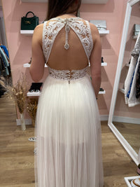 Robe pronovias T.36/38 blanche 10/06