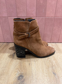 Bottines Minelli t.40 Camel 07/10
