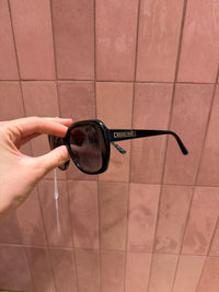 Lunettes noires Michael Kors, grand format 14/10