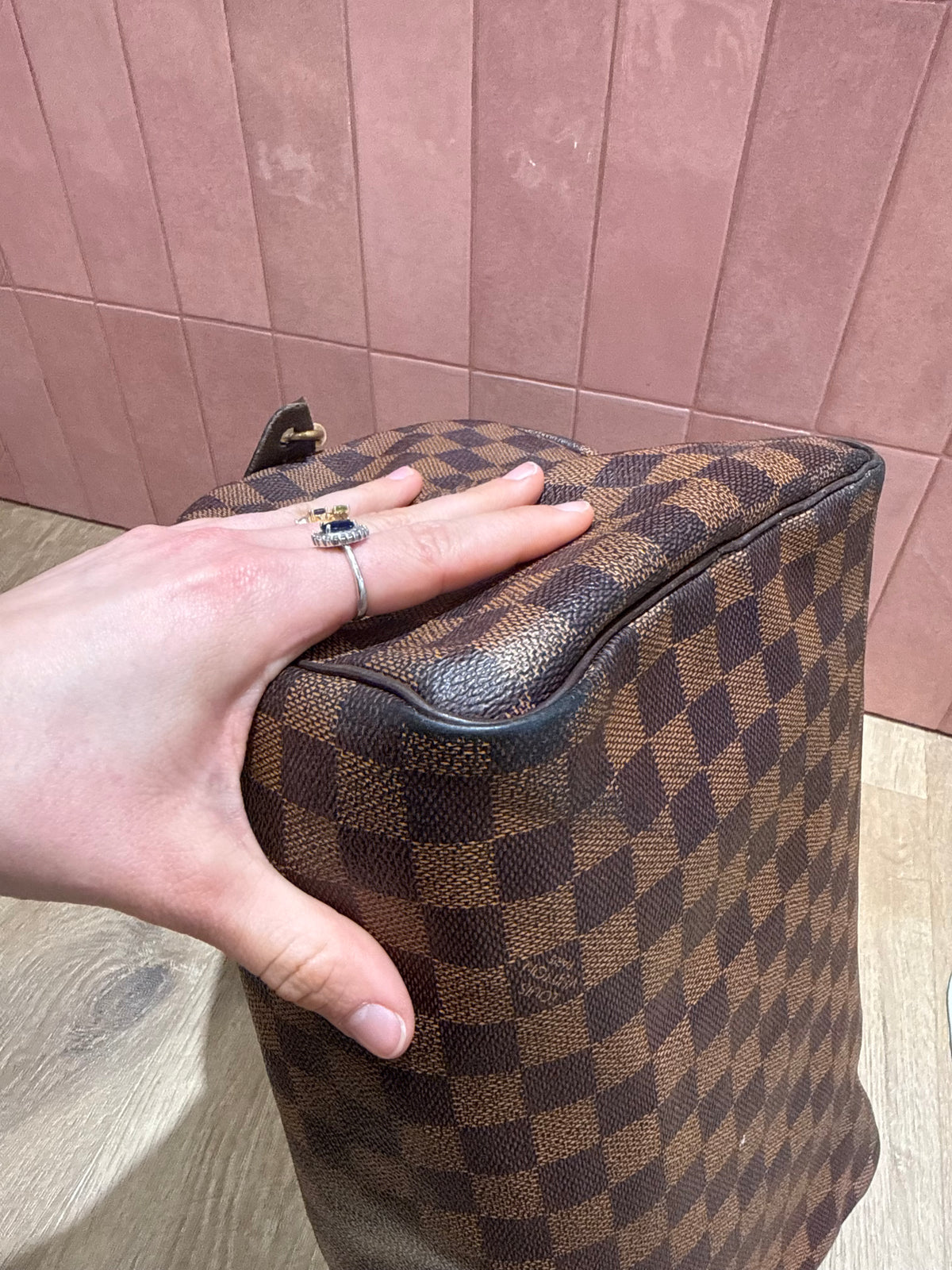 Speedy Louis Vuitton 30 damier ébène