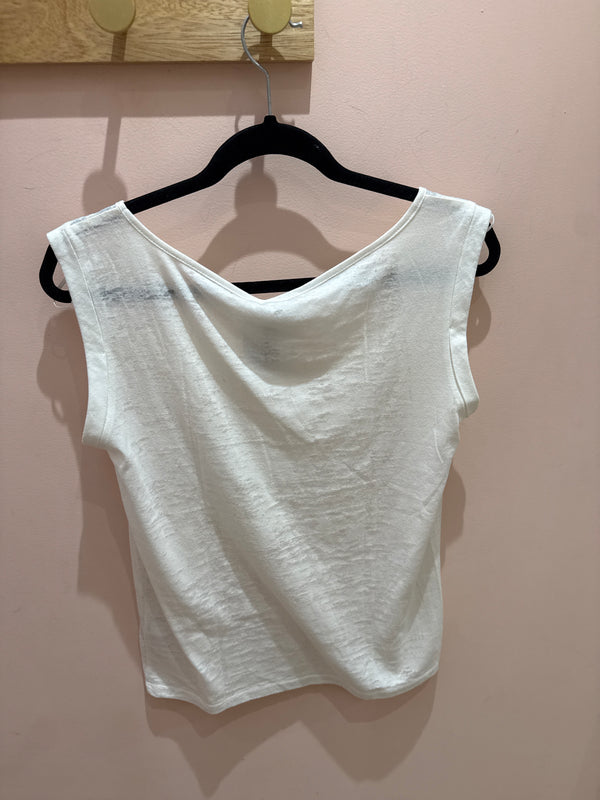 IKKS Débardeur blanc T.M