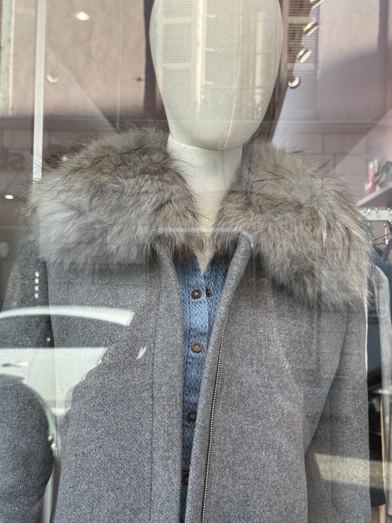 Manteau gris Claudie Pierlot T.40