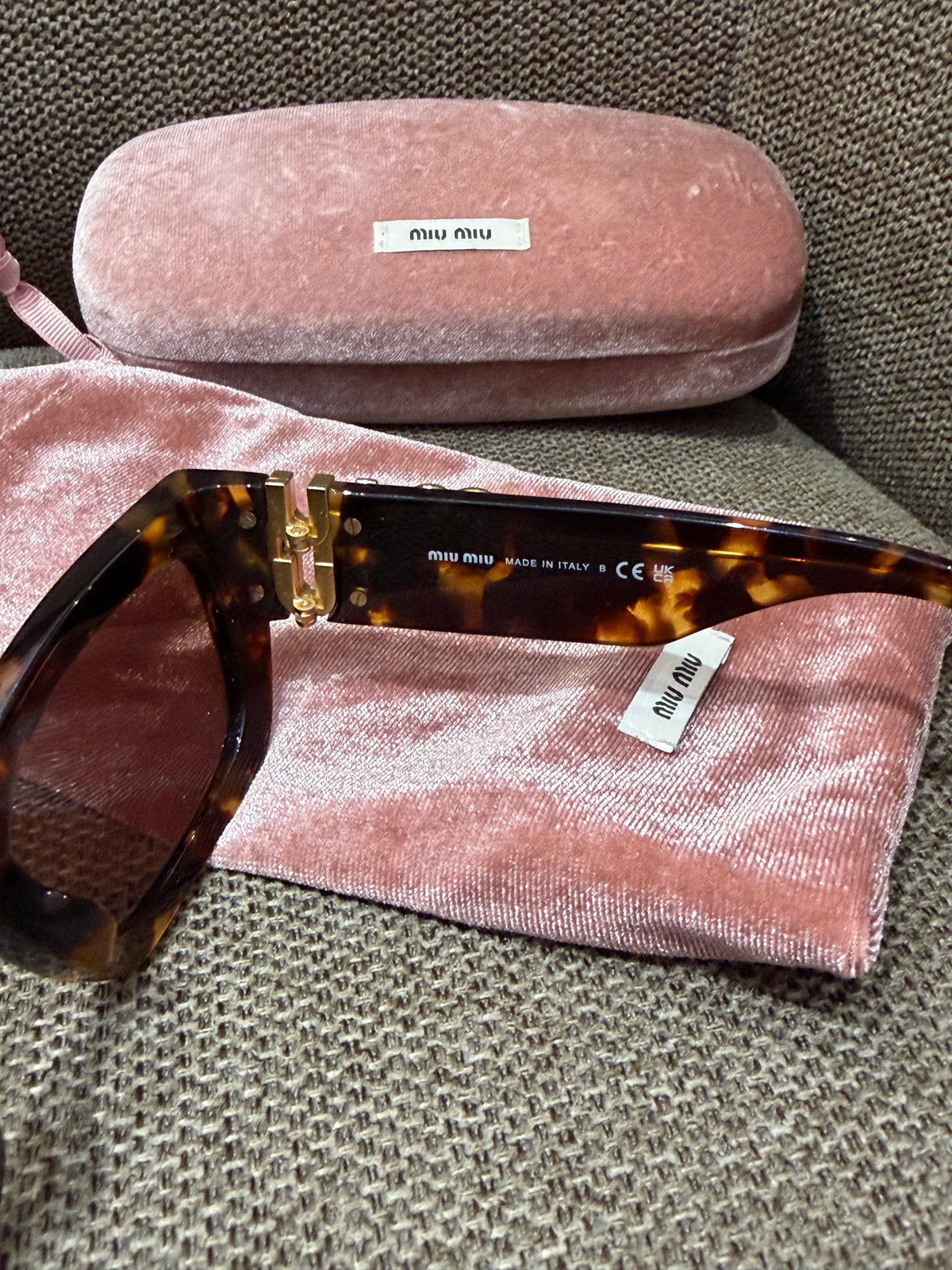 Lunettes miu miu marron 19/10