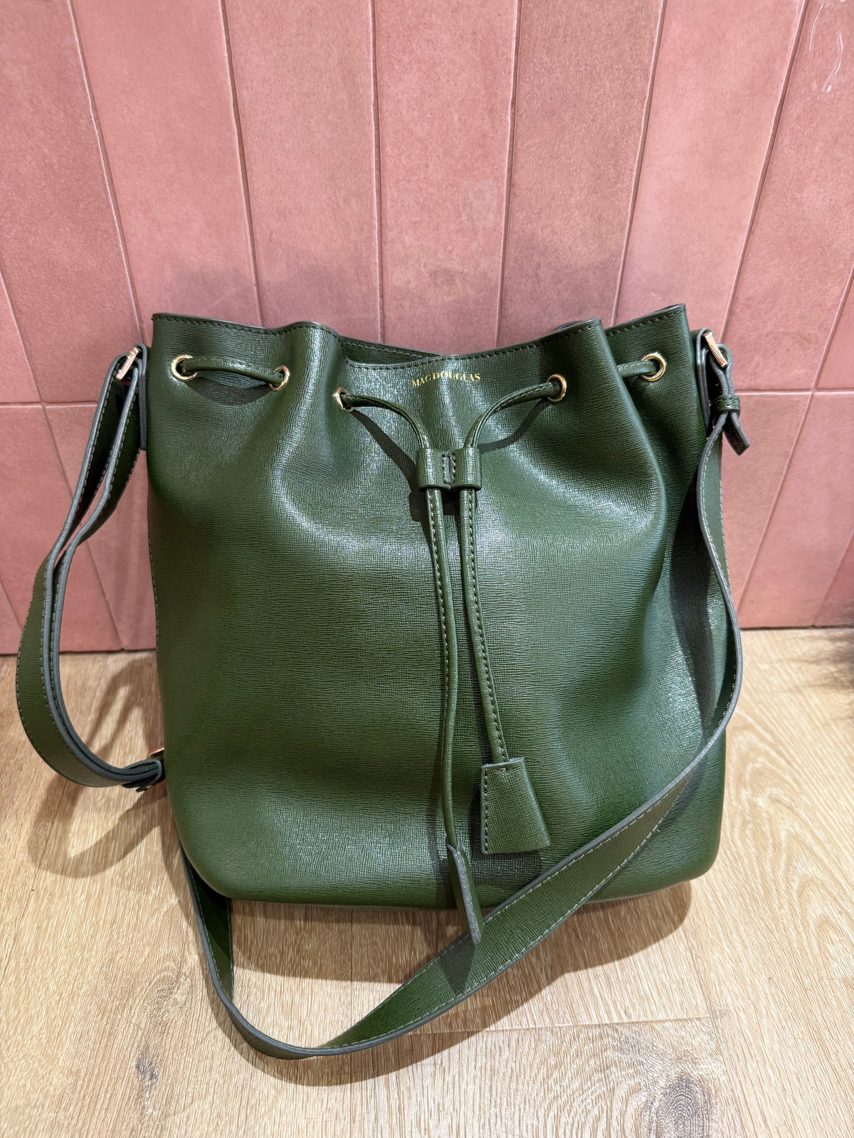 Mac Douglas Sac Vert cuir 12/07