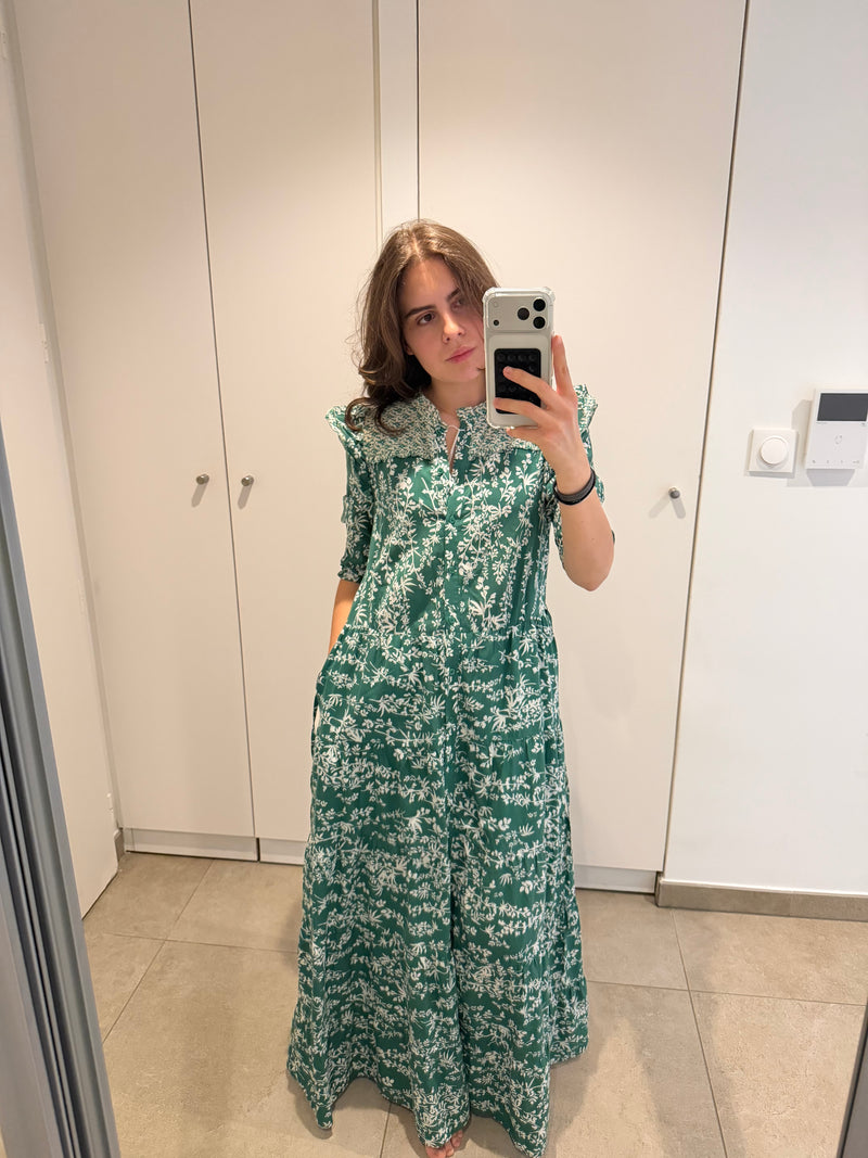 Robe verte Berenice 16/08 T.36