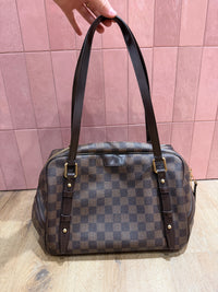 Louis Vuitton sac Rivington MM damier brun 09/10