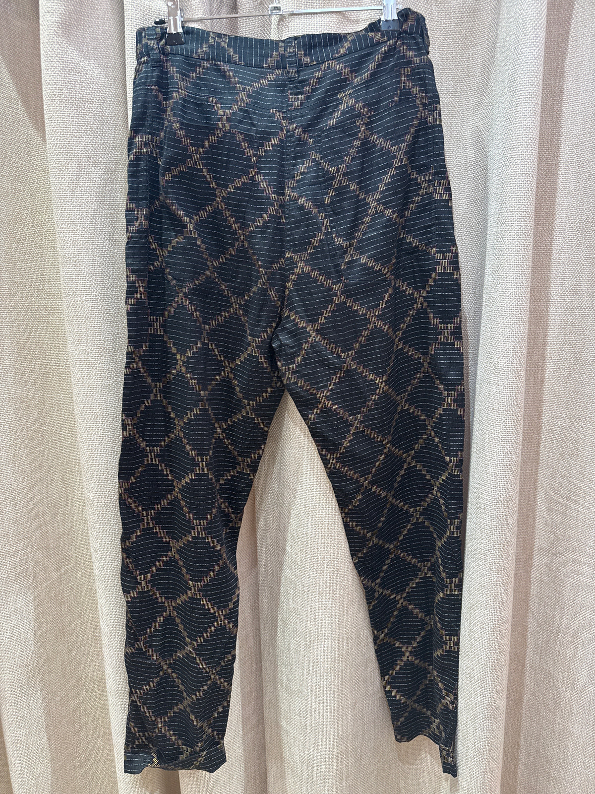 Pantalon noir et jaune Isabel Marant T.38/40