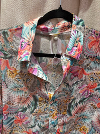 Robe Soraya Jaune et rose T.TU