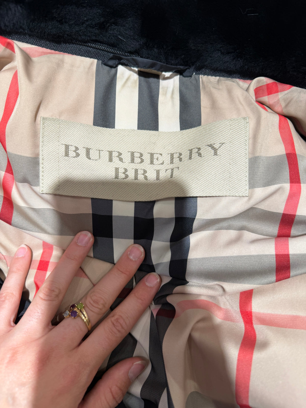 Doudoune noire Burberry T.M 17/09