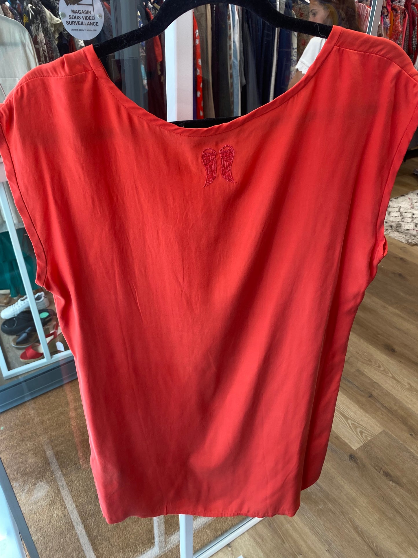 T-shirt Berenice en soie T.M