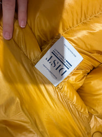 Doudoune jaune Moncler neuve T.M 16/10