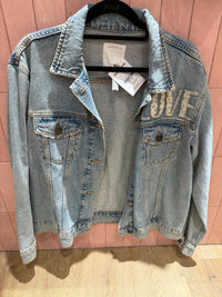 Veste en jean Sandro T.38