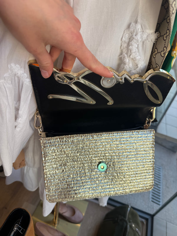 Sac Karl Lagerfeld doré