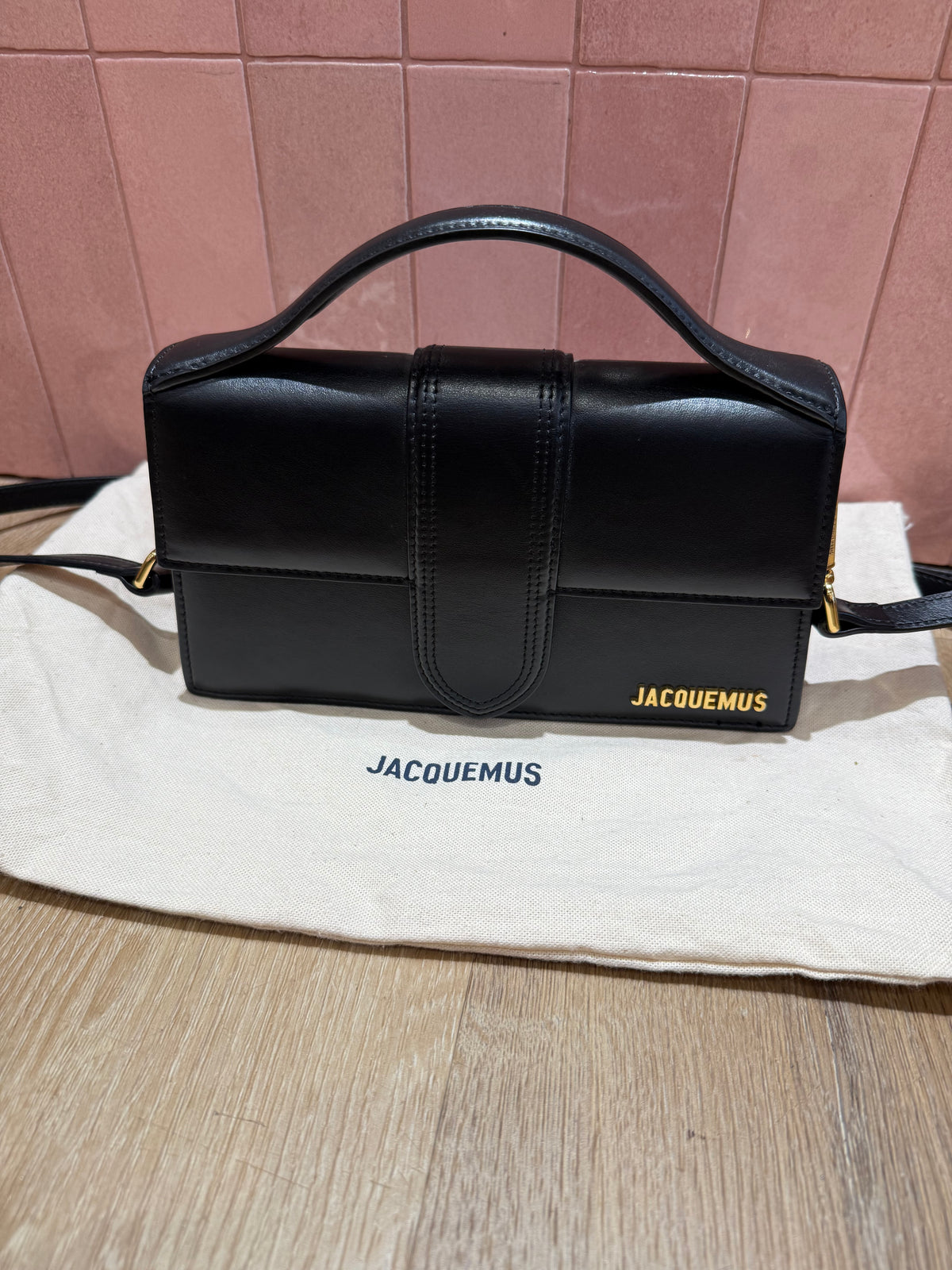 Sac Jacquemus bambino en cuir
