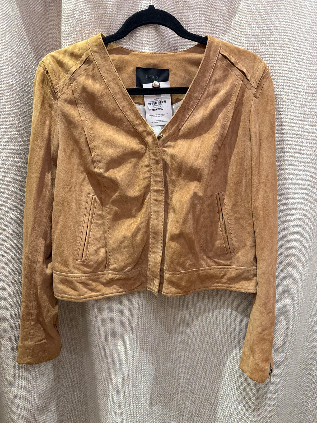 Veste en daim IKKS T.L