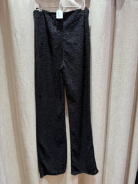 Pantalon noir en dentelle Sézane T.36