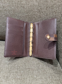 Agenda Louis Vuitton Damier Ébène 19/10
