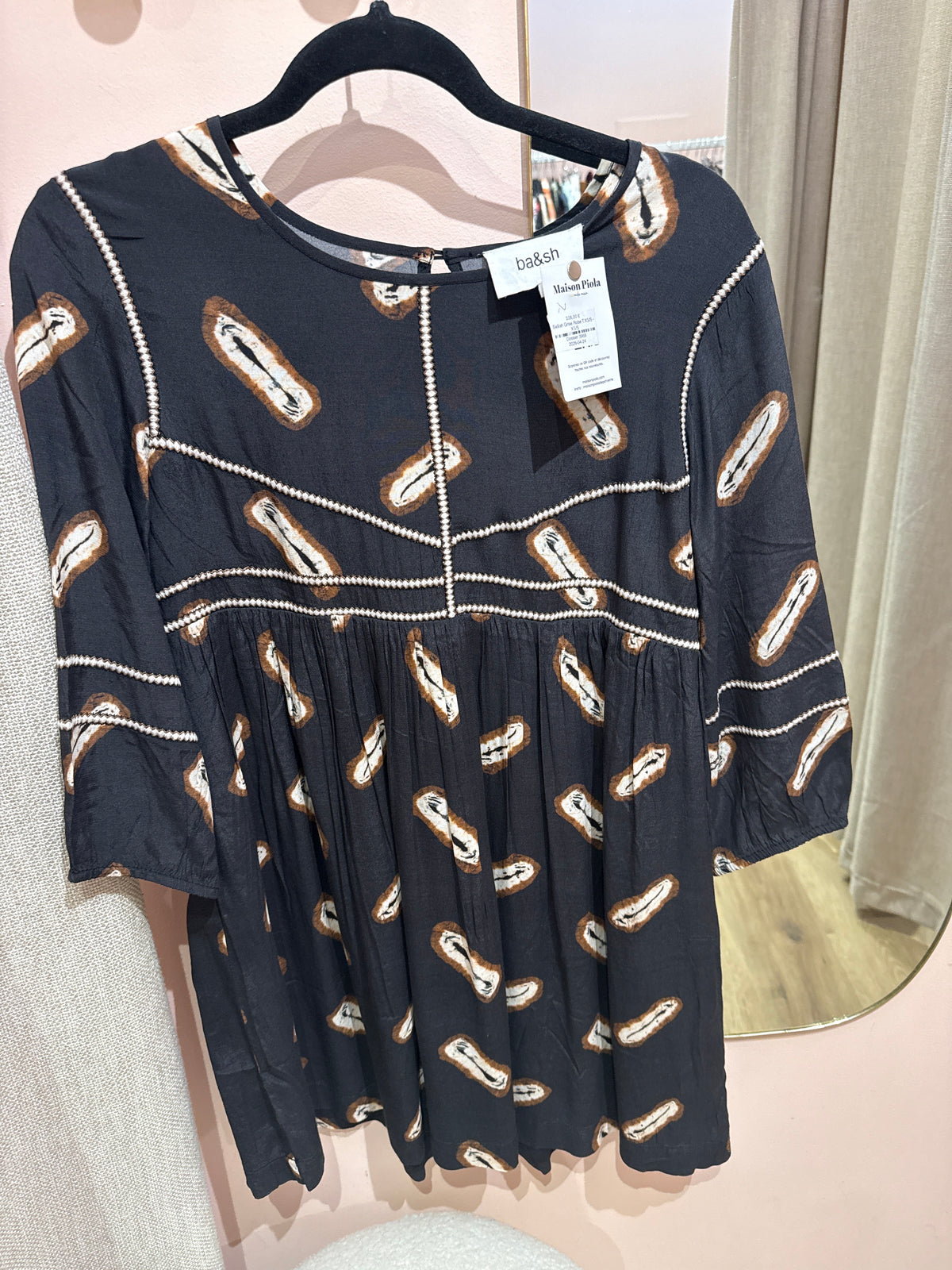 Robe grise Ba&sh T.XS/S