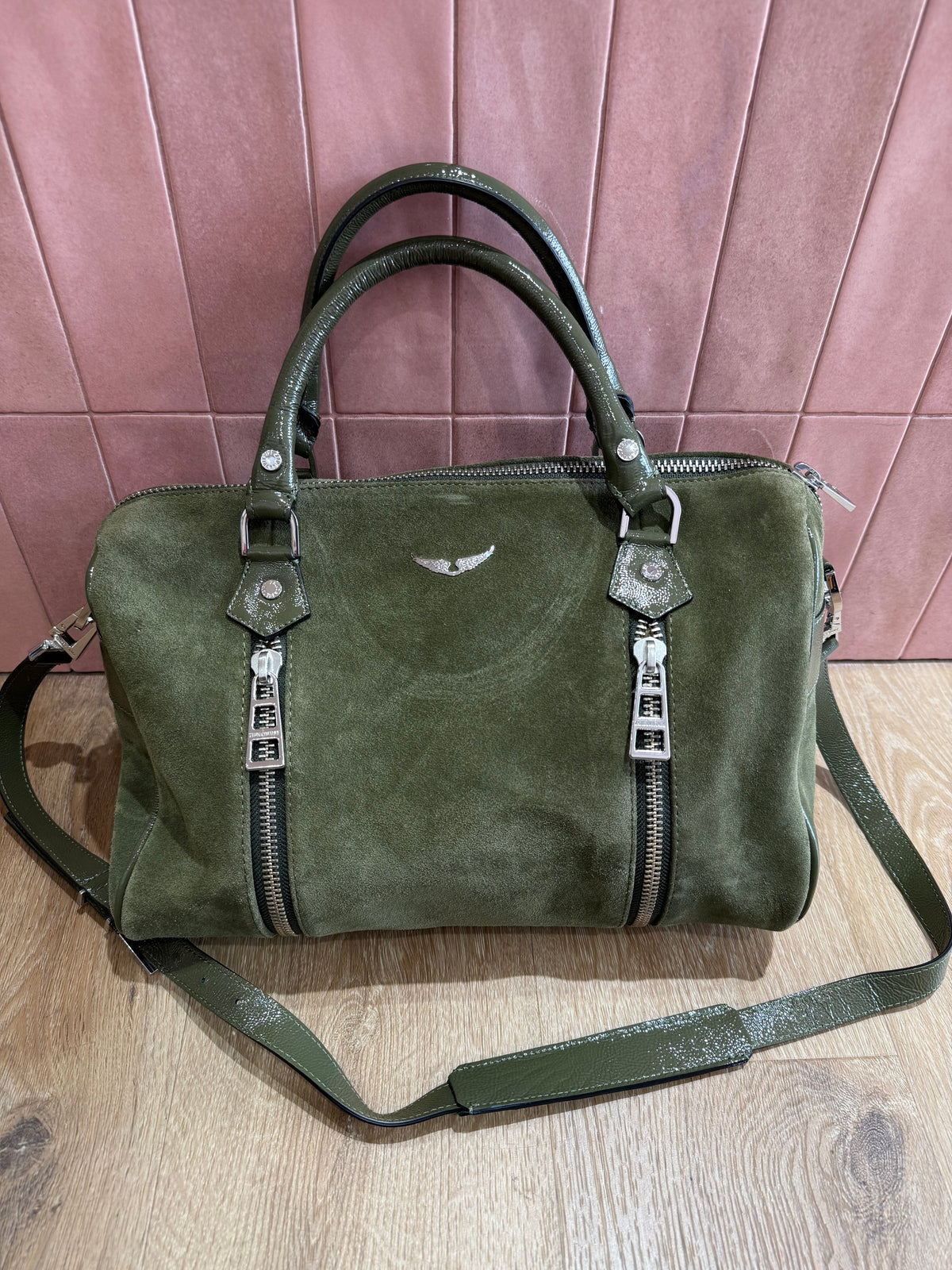 Sac Zadig et voltaire kaki 27/05