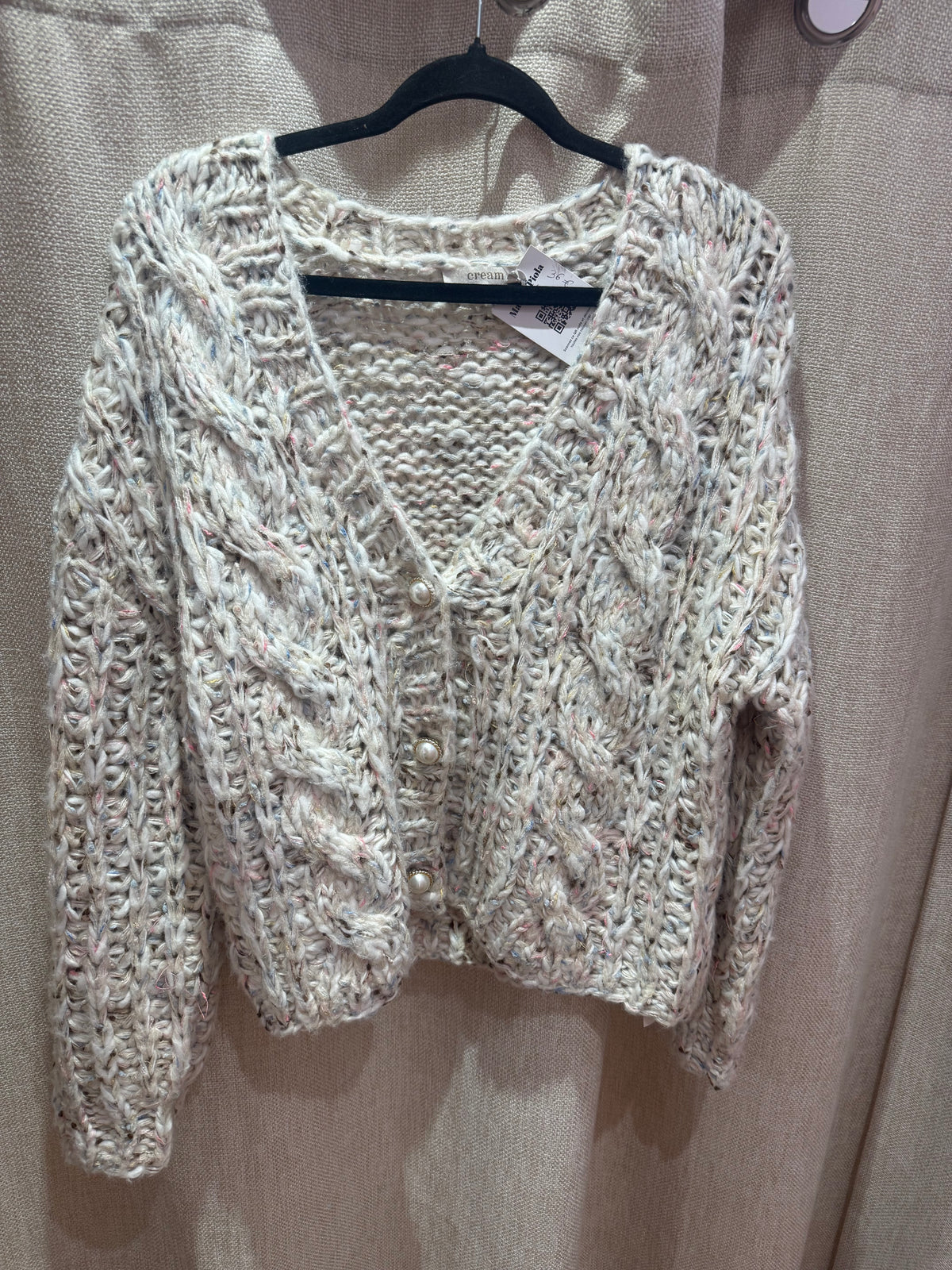 Gilet cream T.M/L