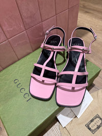 Sandales 40 Gucci roses