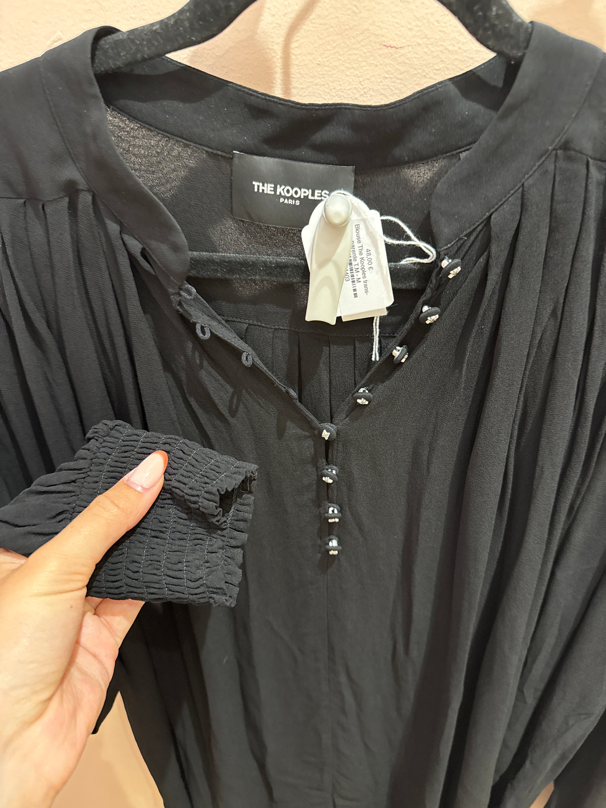 Blouse The Kooples transparente T.M