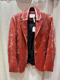 Blazer en velours Sandro - Rose - T.36 21/09