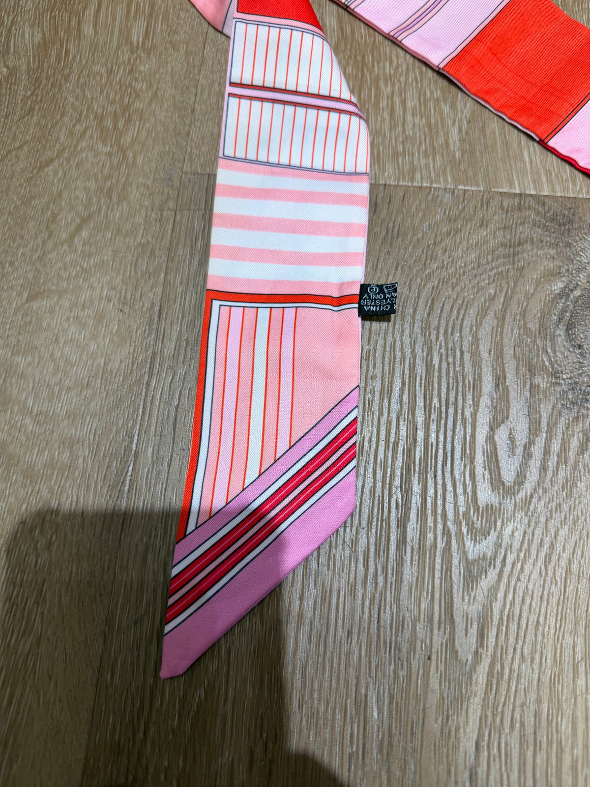 Twilly rose Hermès 15/10