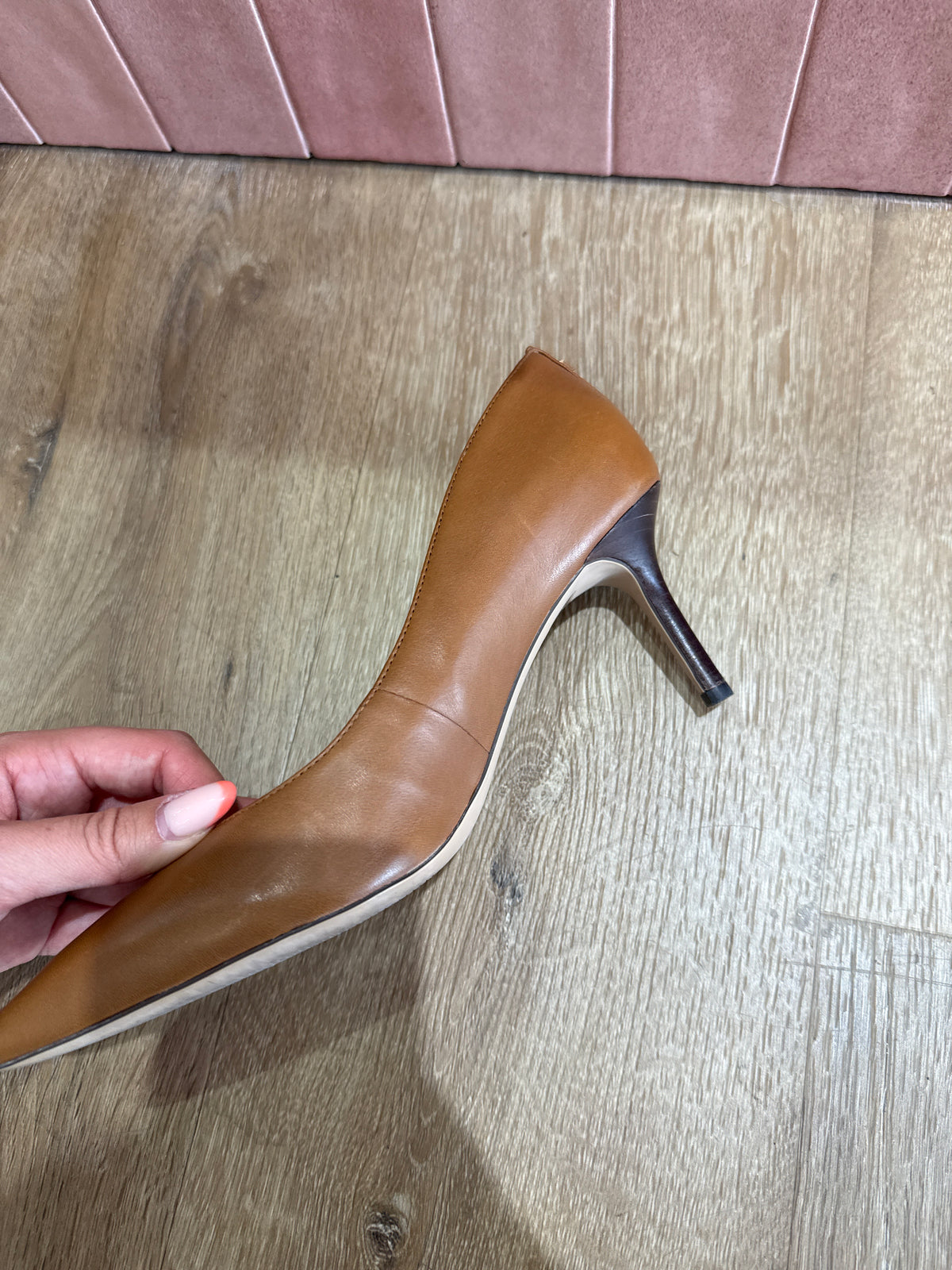 Escarpins Ralph Lauren Marron T.38