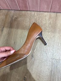 Escarpins Ralph Lauren Marron T.38