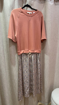 Robe rose longue Vanessa Bruno