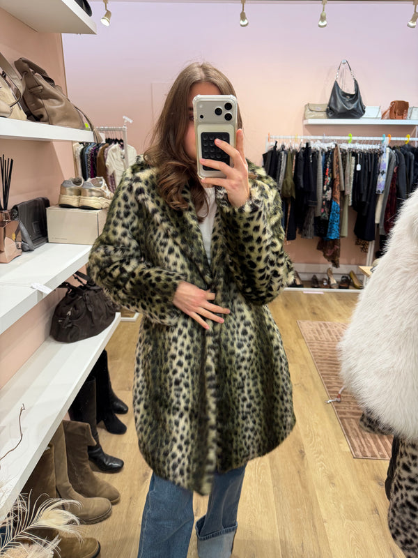 Manteau léopard · Fracomina · T.M 12/10