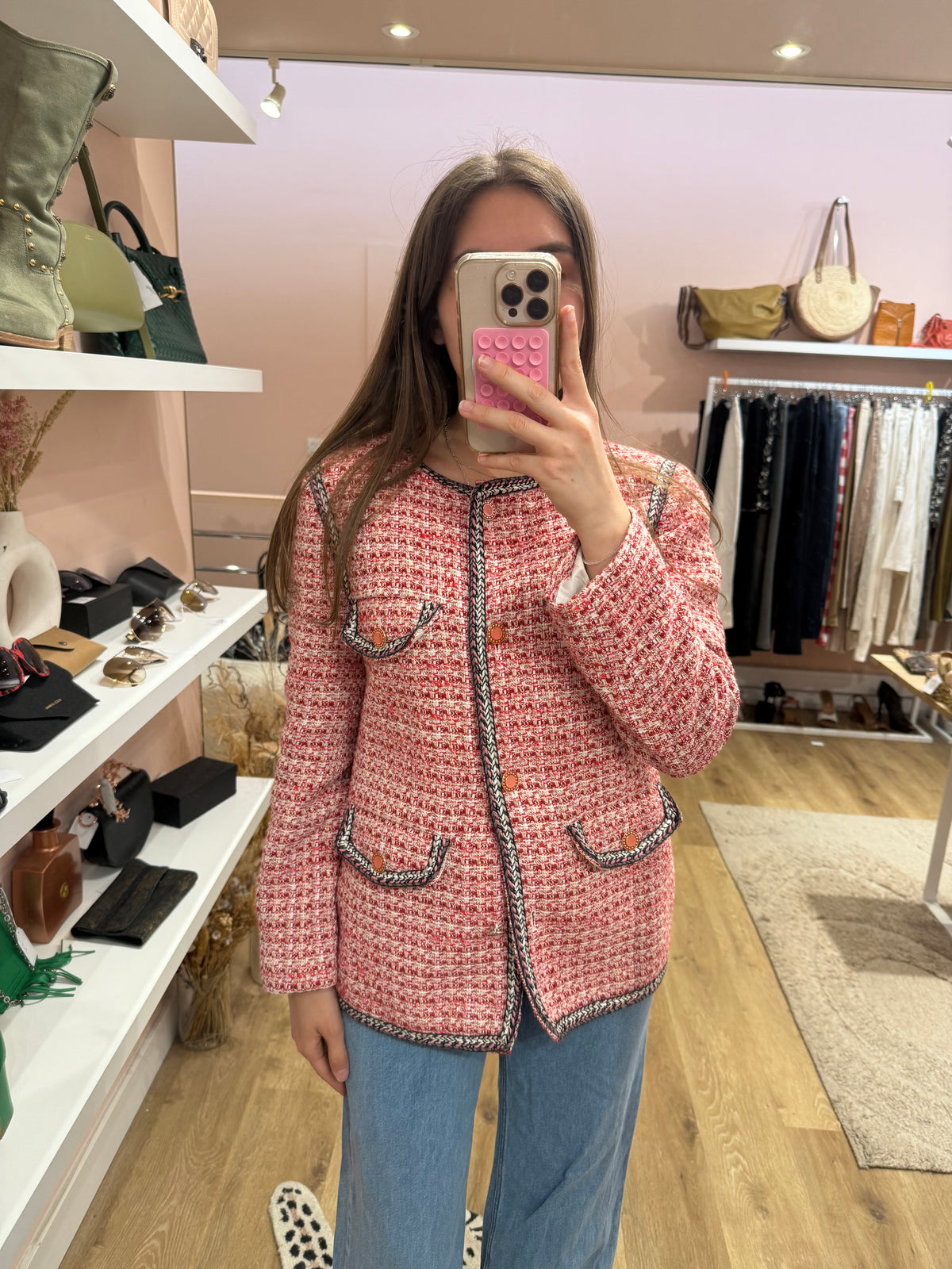 Veste rouge Maje T.M 07/06