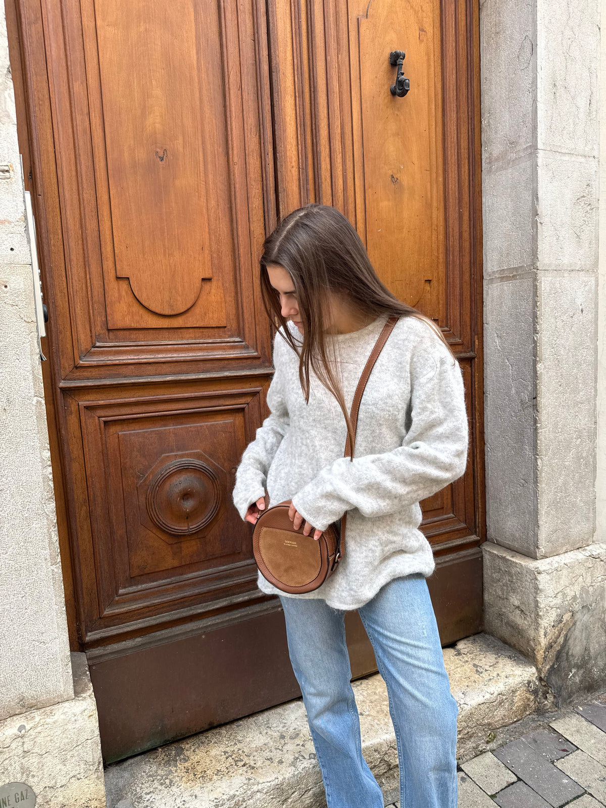 Pull American Vintage Gris T.XL