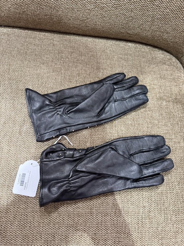 Gants en cuir cloutés The Kooples - T.S 30/09